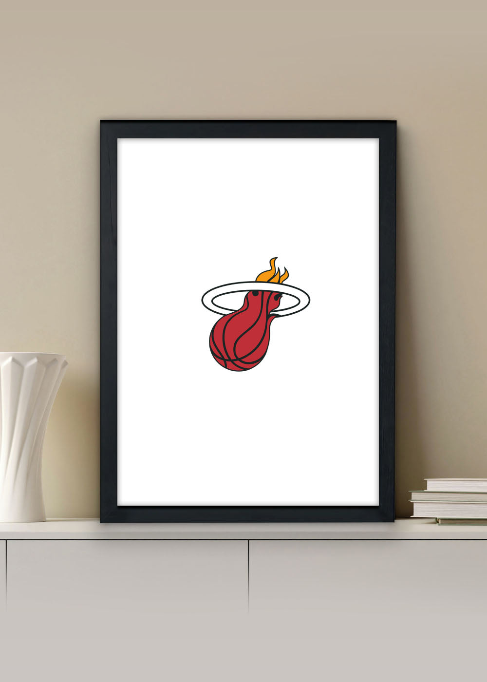 Quadro Miami Heat - Com vidro