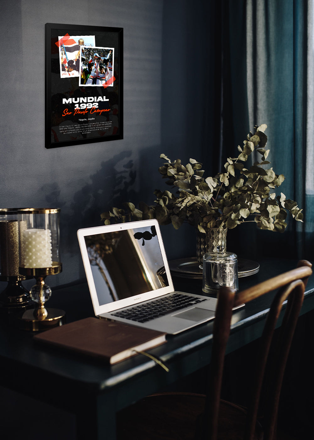 Quadro São Paulo FC - Campeão Mundial 1992 - Com vidro