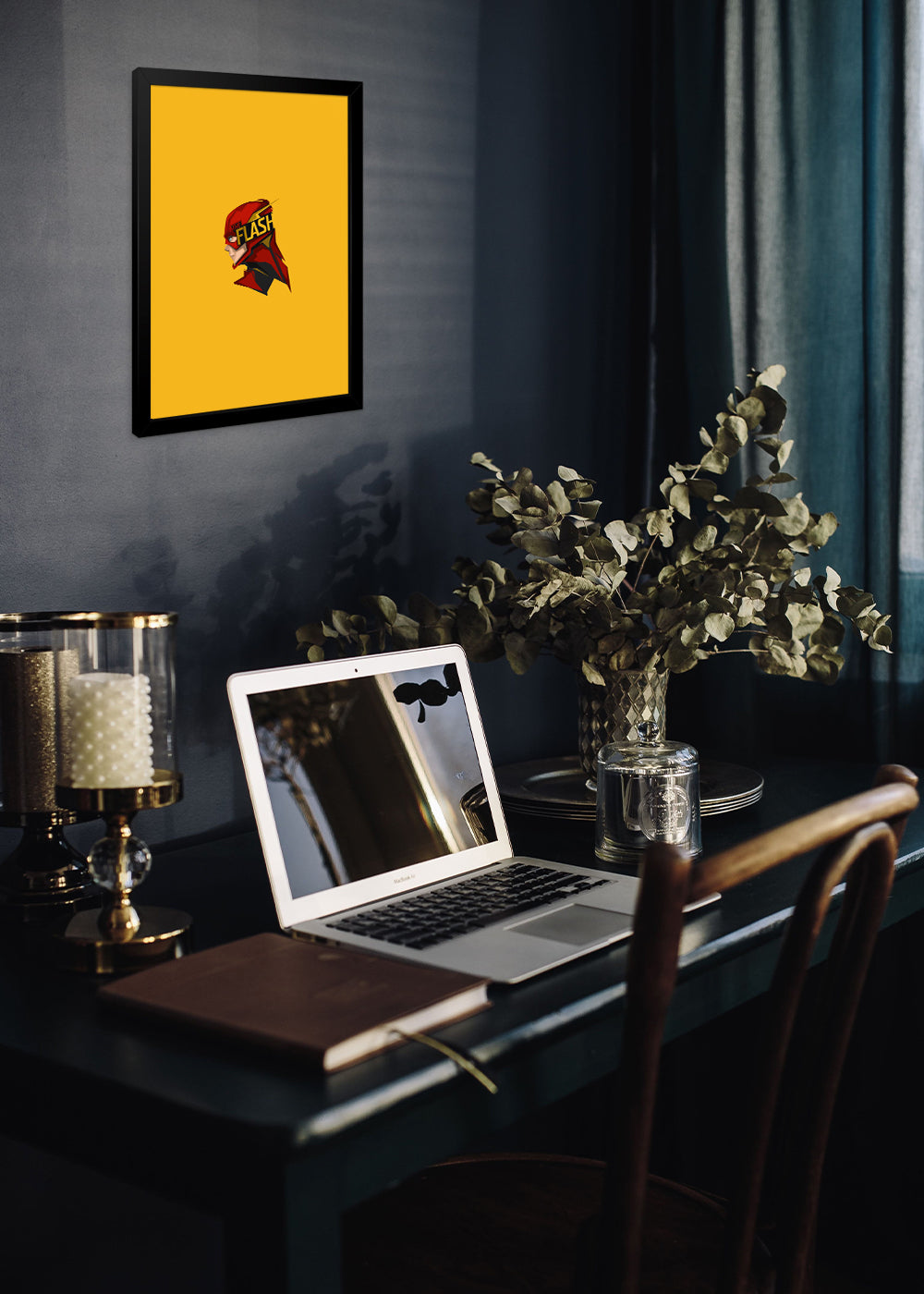 Quadro The Flash - Com vidro