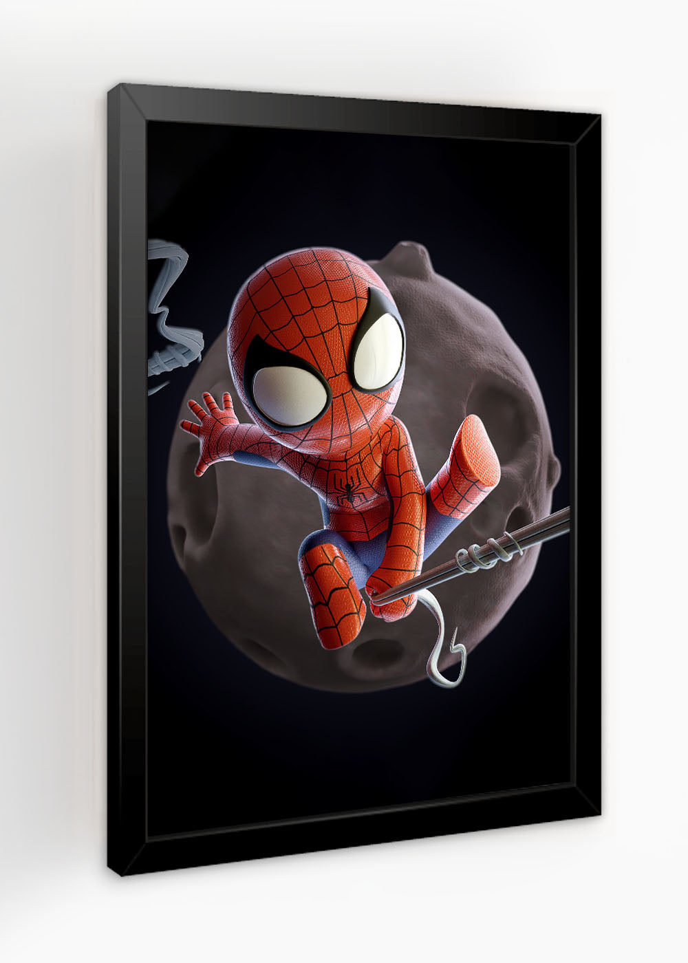 Quadro Decorativo Marvel Homem Aranha animation - Com vidro