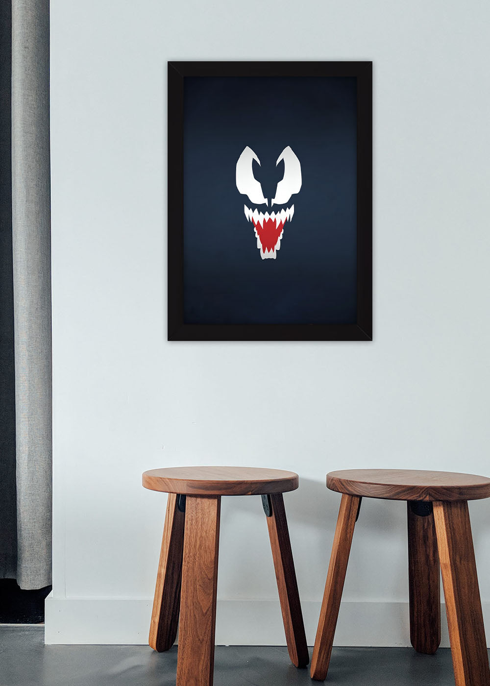 Quadro Decorativo Venom - Com vidro