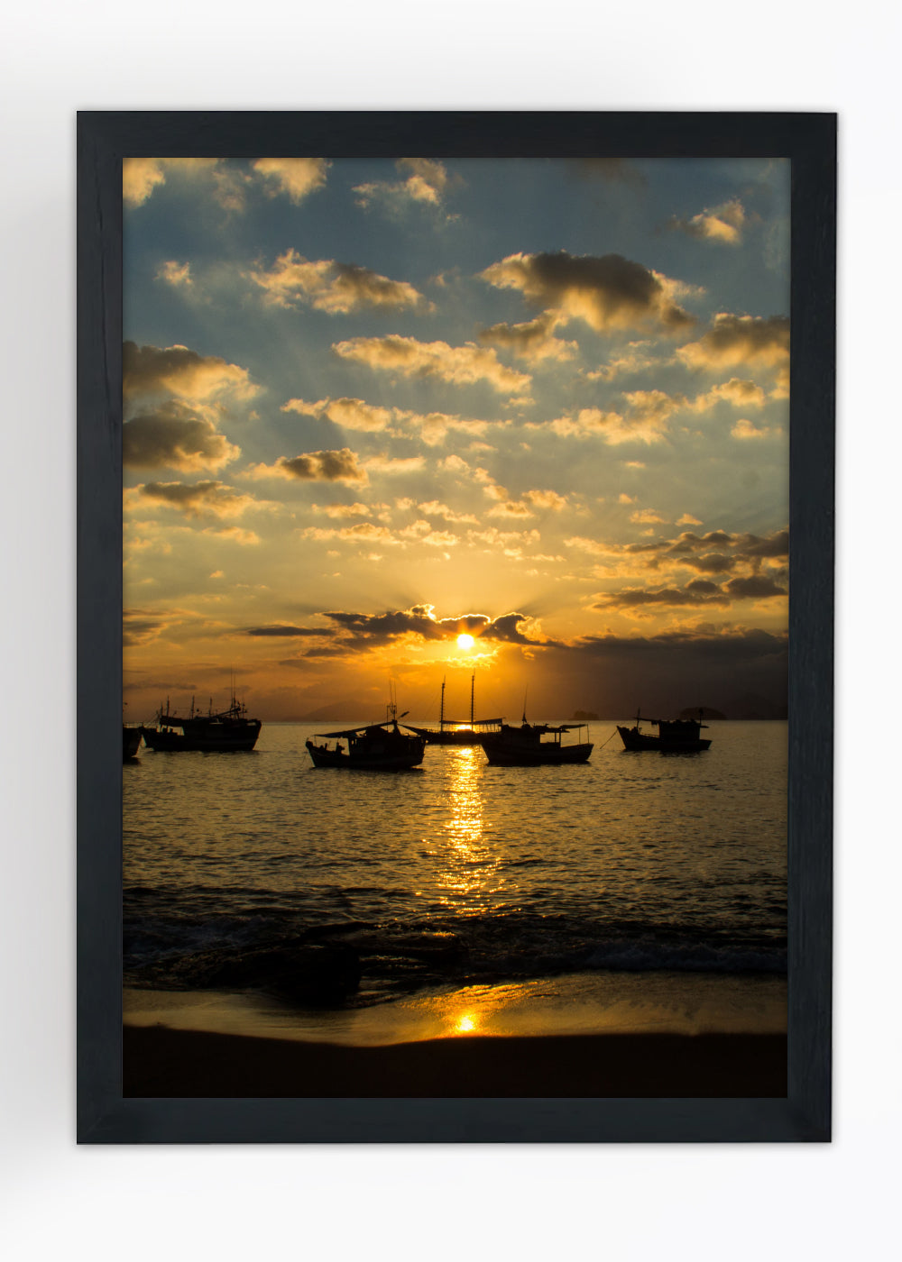 Quadro Paisagens por do sol - Com vidro