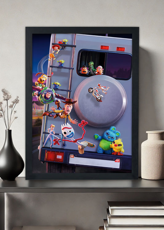 Quadro Decorativo Toy Story - Com vidro