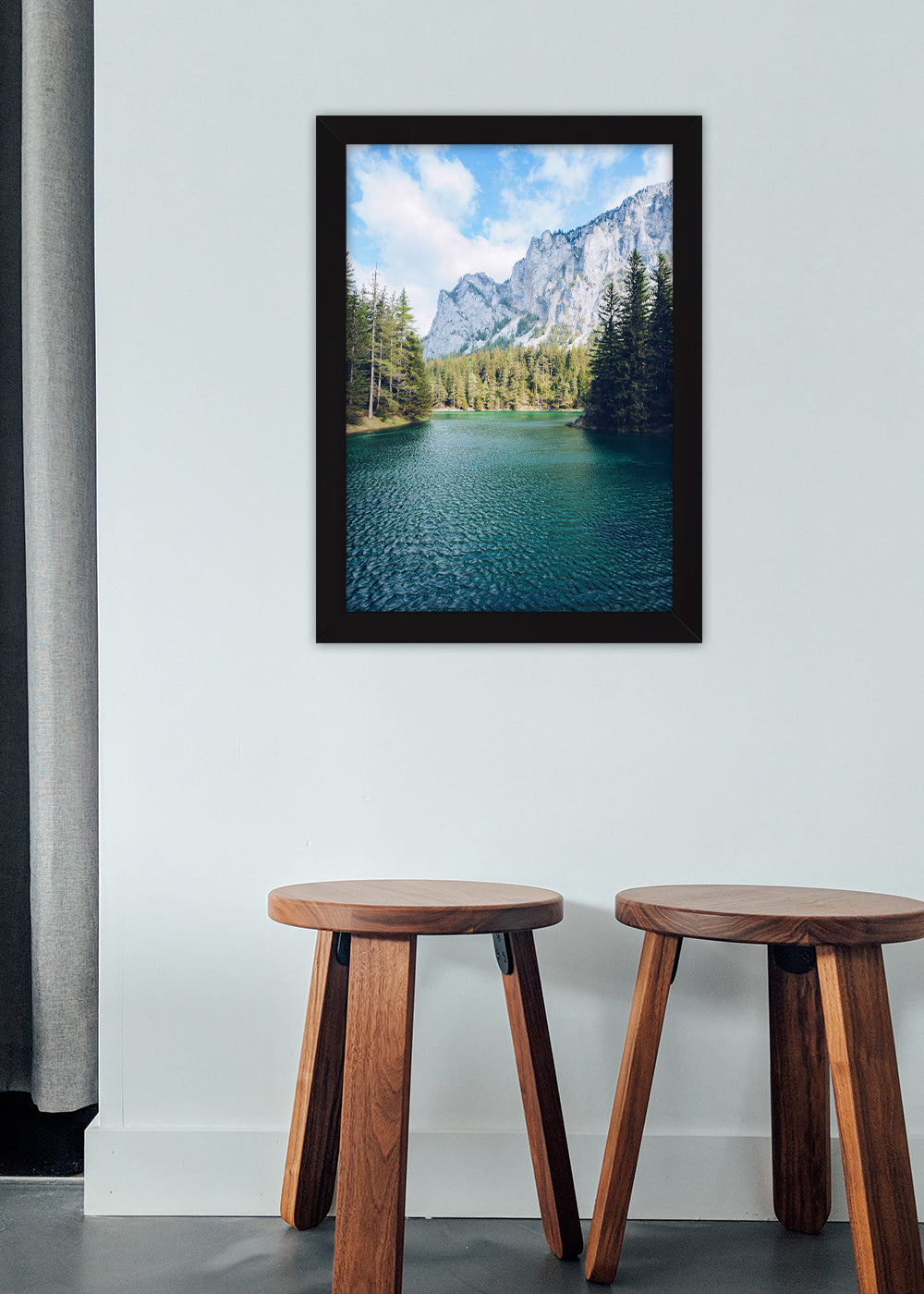 Quadro Decorativo floresta - Com vidro