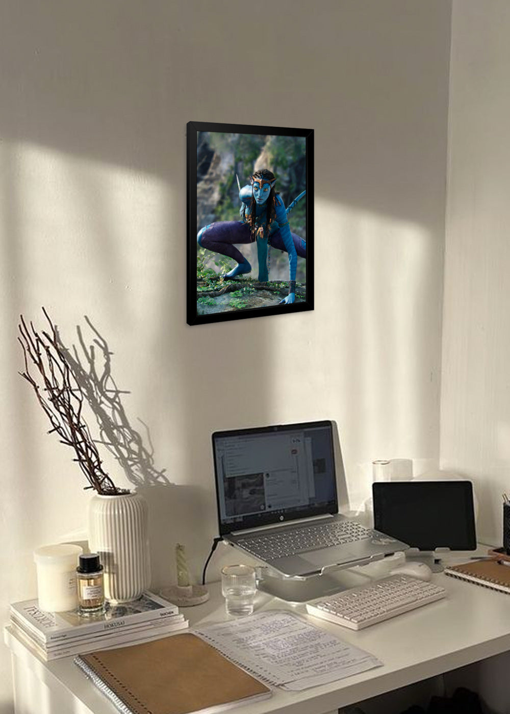 Quadro Decorativo Avatar - Com vrido