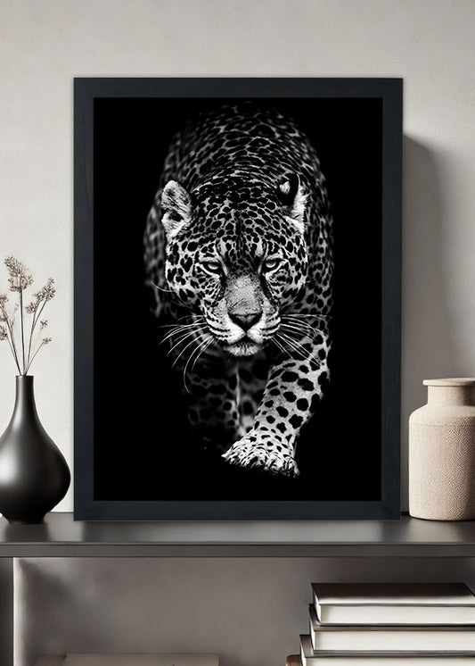 Quadro Decorativo A Guardiã da Floresta - Com vidro