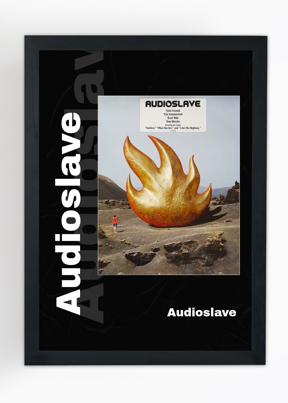 Quadro Audioslave Album - Com vidro