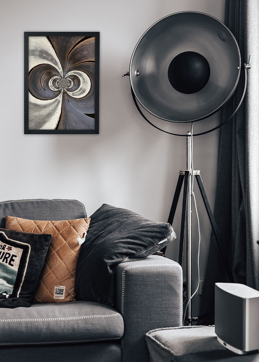 Quadro Decorativo A beleza do desconhecido - Com vidro