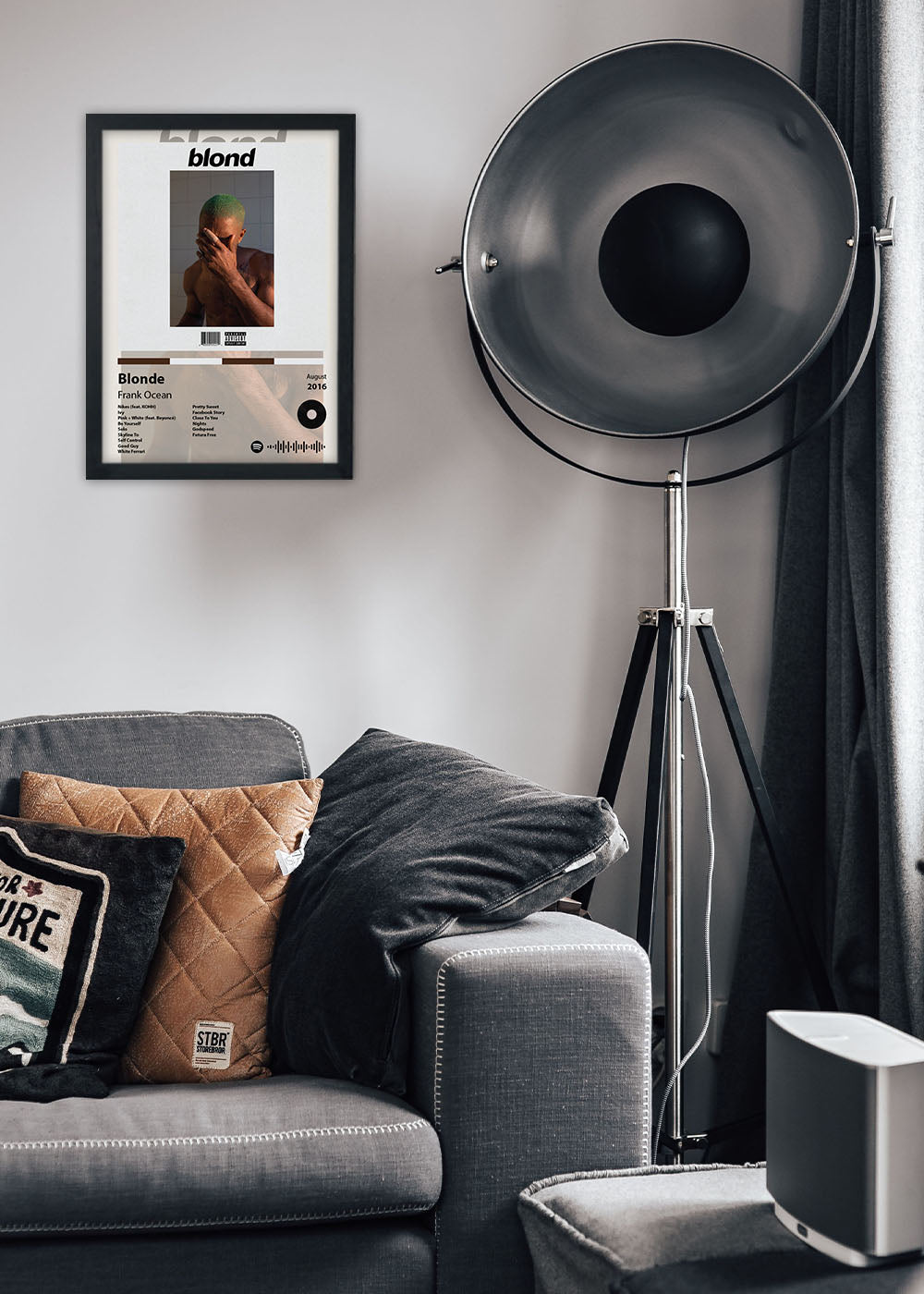 Quadro Decorativo Blonde - Frank Ocean