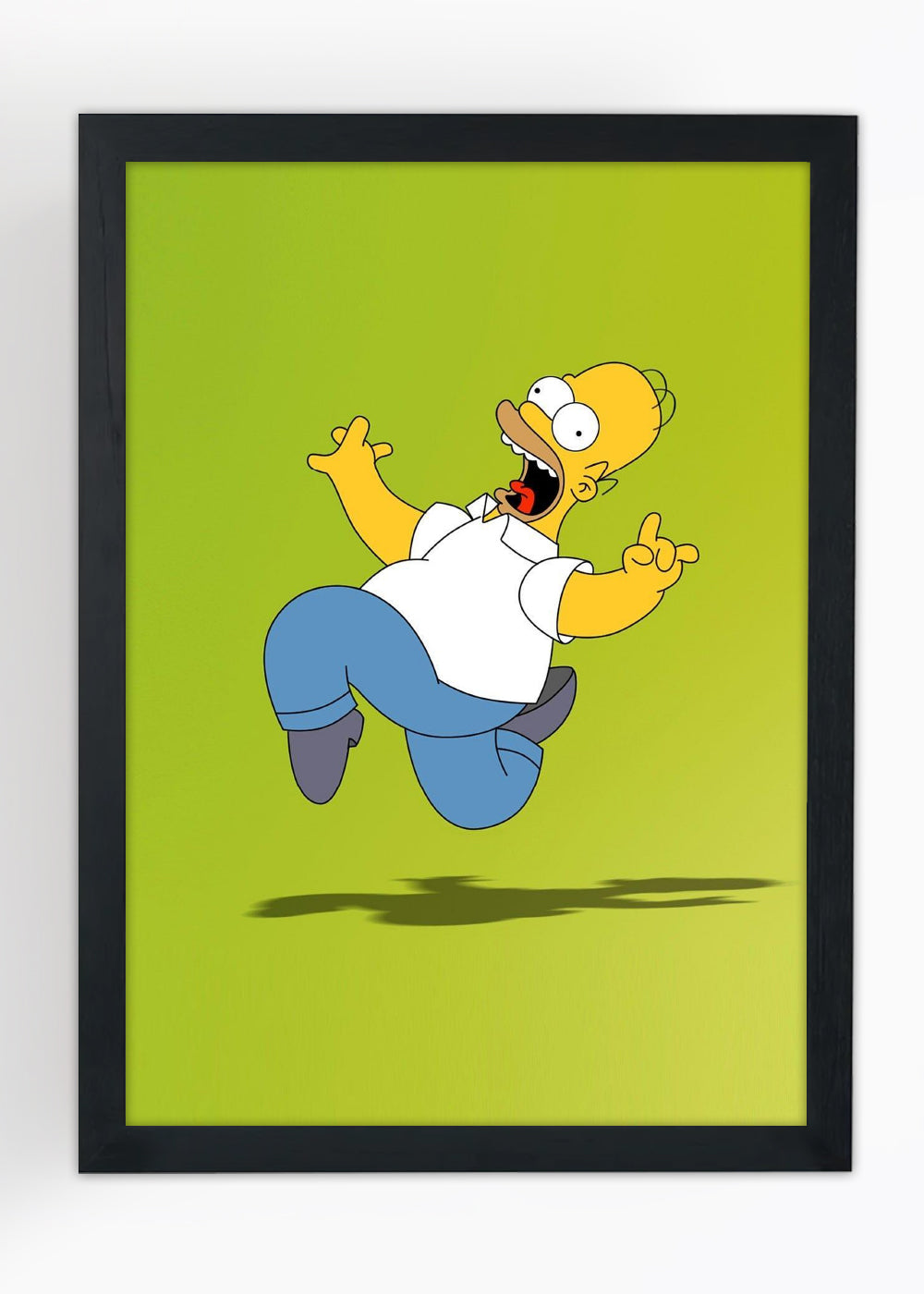 Quadro Decorativo Homer Simpson The Simpson - Com vidro