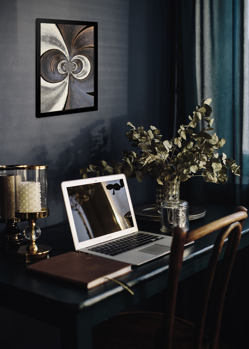 Quadro Decorativo A beleza do desconhecido - Com vidro