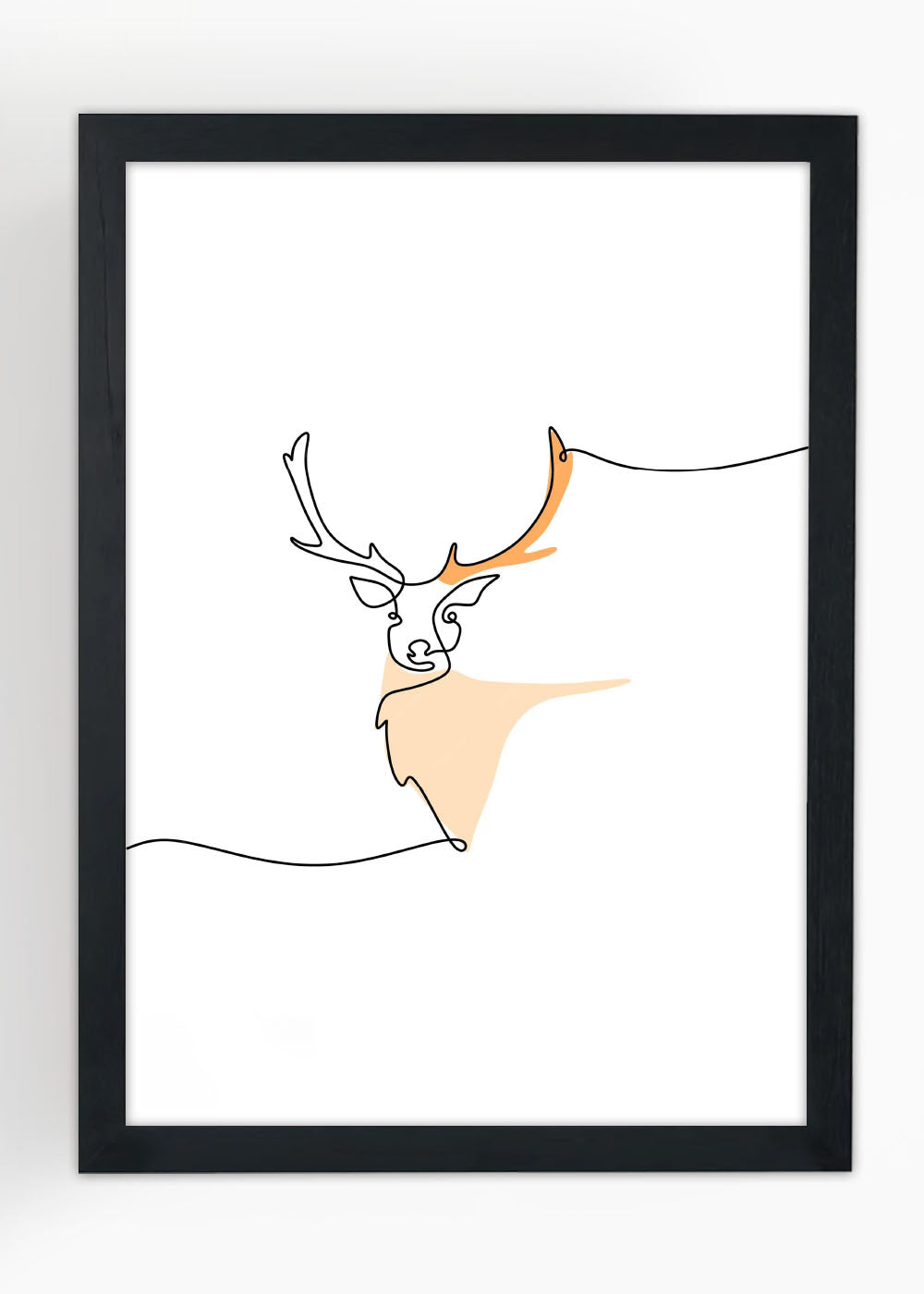 Quadro Decorativo Alse Abstrato - Com vidro