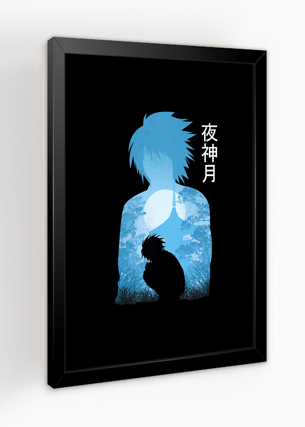 Quadro Decorativo Death Note - Light Yagami - Com vidro