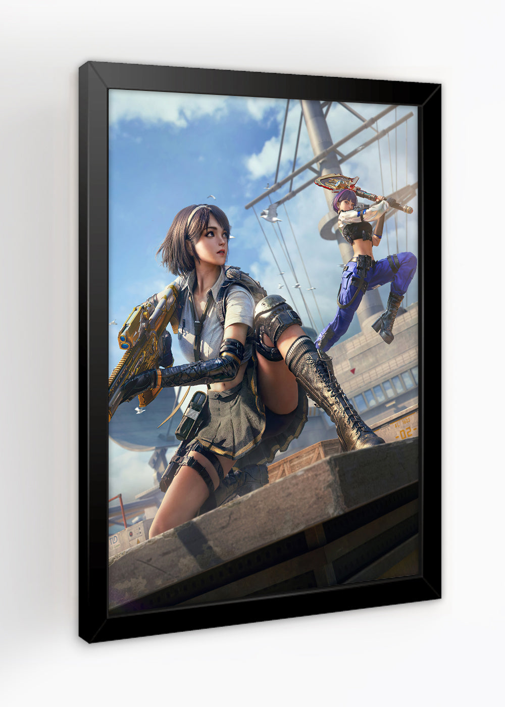 Quadro Decorativo Crossfire - Com vidro