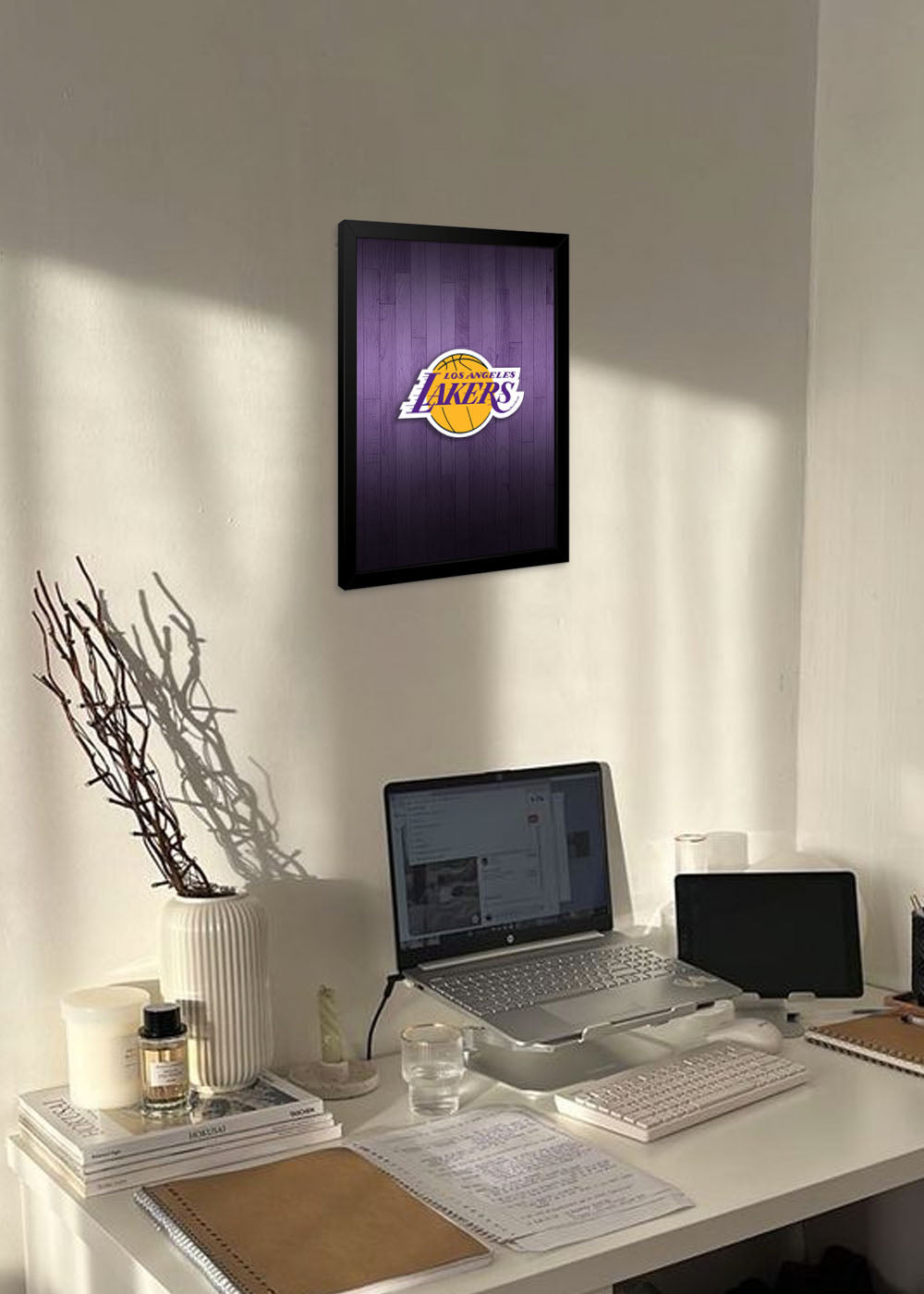 Quadro Los Angeles Lakers - Com vidro
