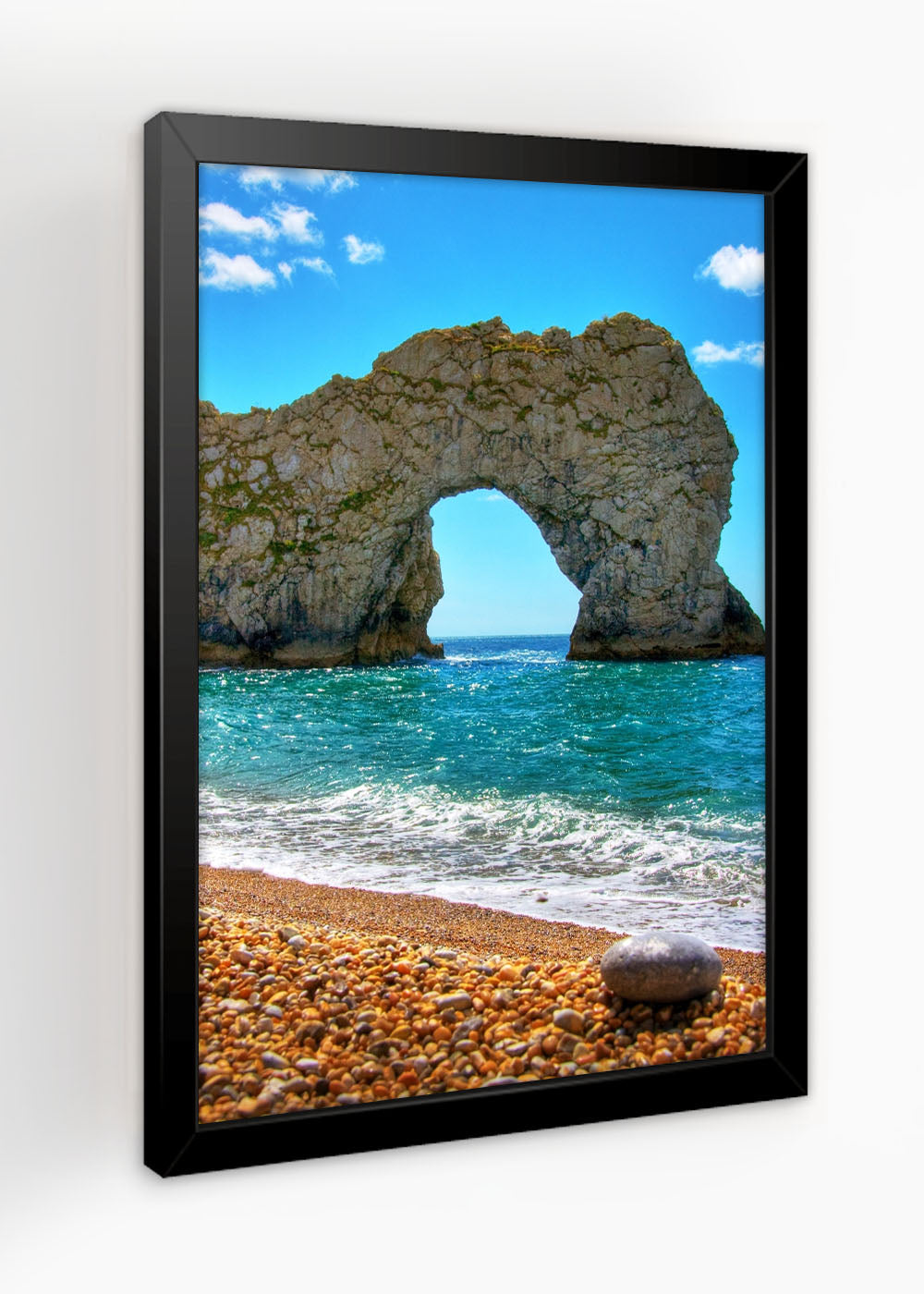 Quadro Paisagens A pedra da esperança - Com vidro