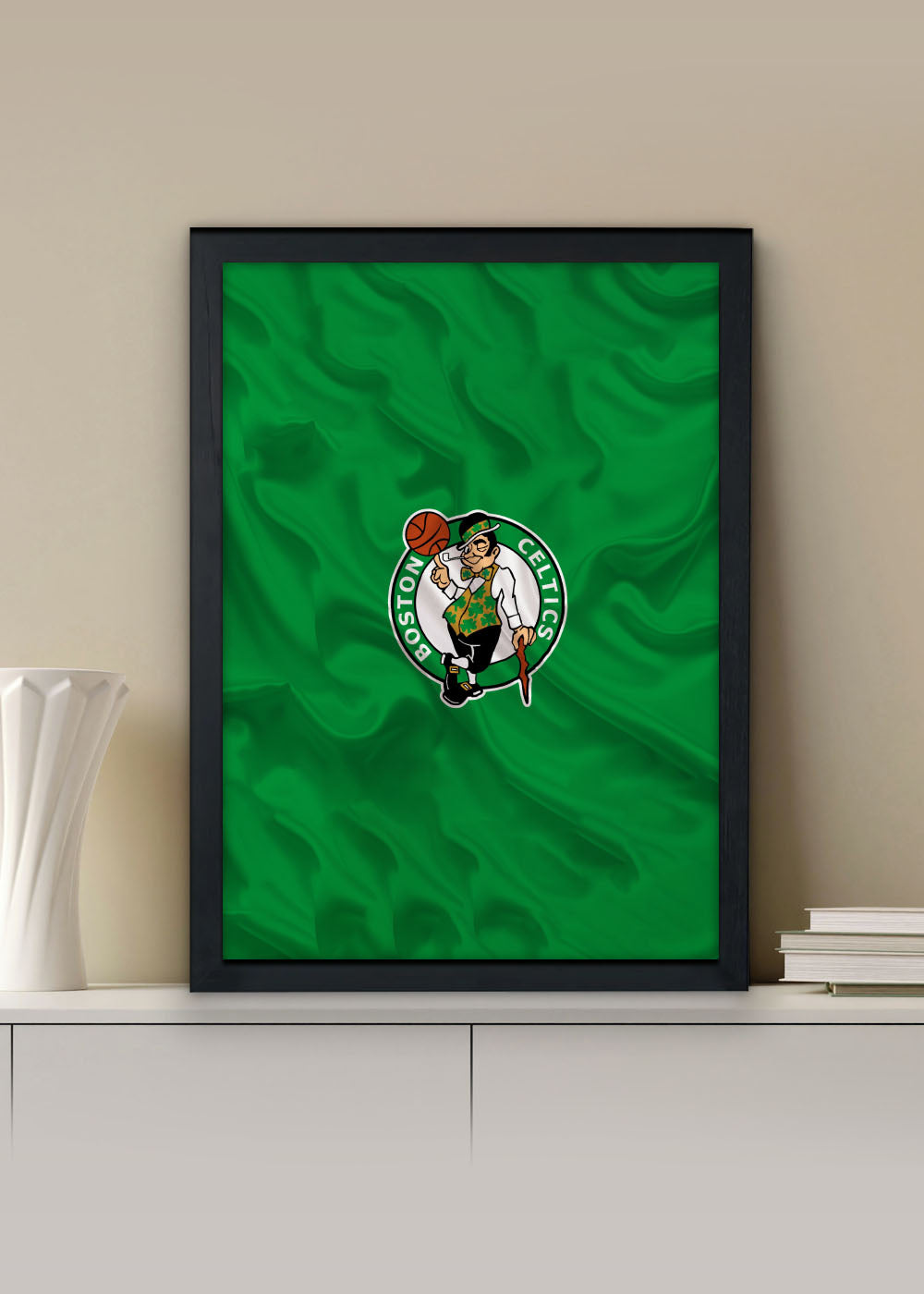 Quadro Boston Celtics - Com vidro