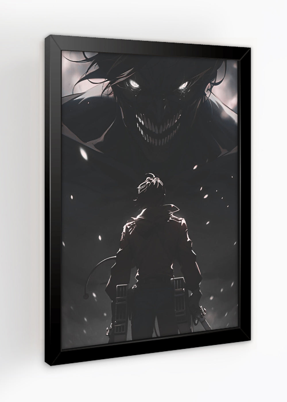 Quadro Decorativo Attack on Titan - Levi - Com vidro