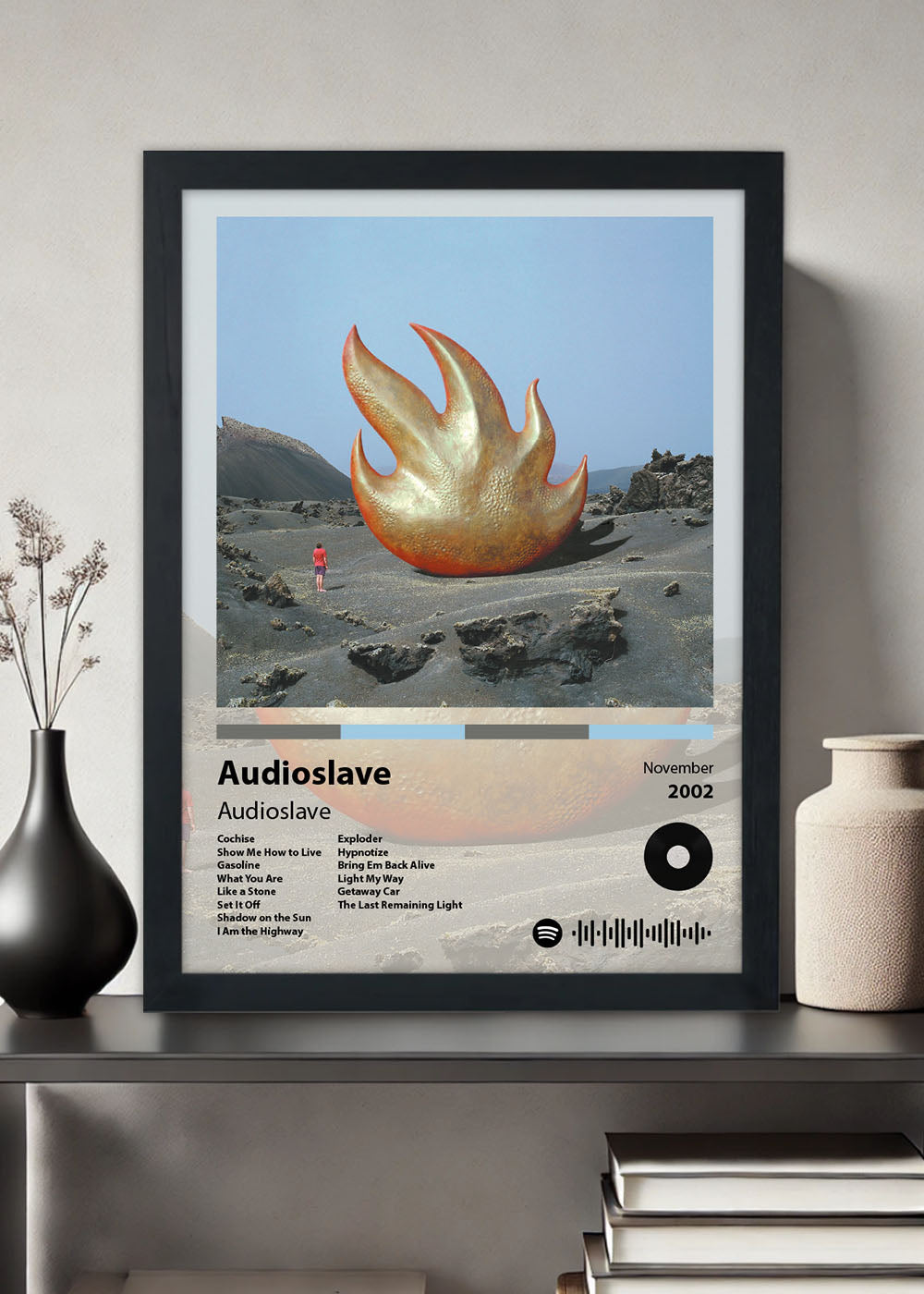 Quadro Audioslave - Audioslave - Com vidro