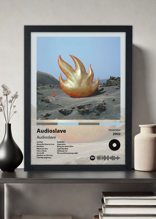 Quadro Audioslave - Audioslave - Com vidro