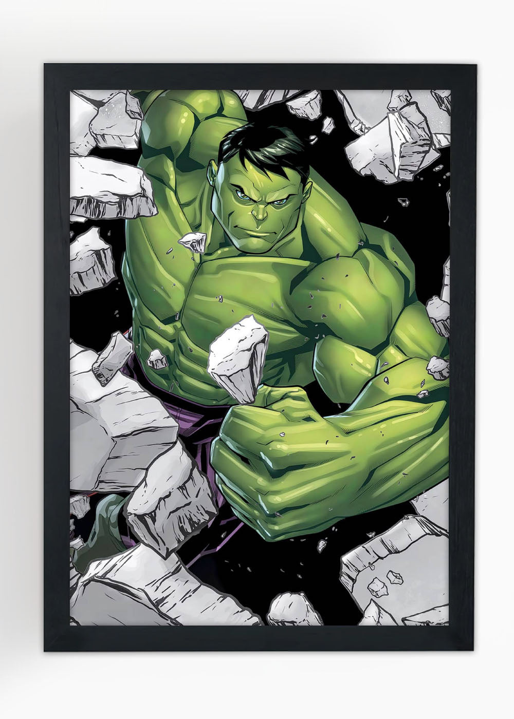Quadro O incrivel hulk - Com vidro