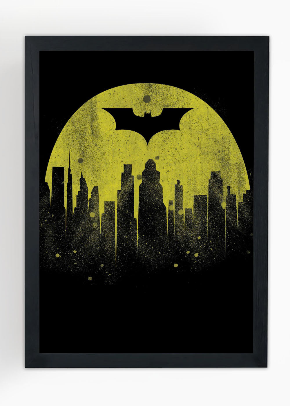 Quadro Decorativo DC - O protetor de Gotham City - Com vidro