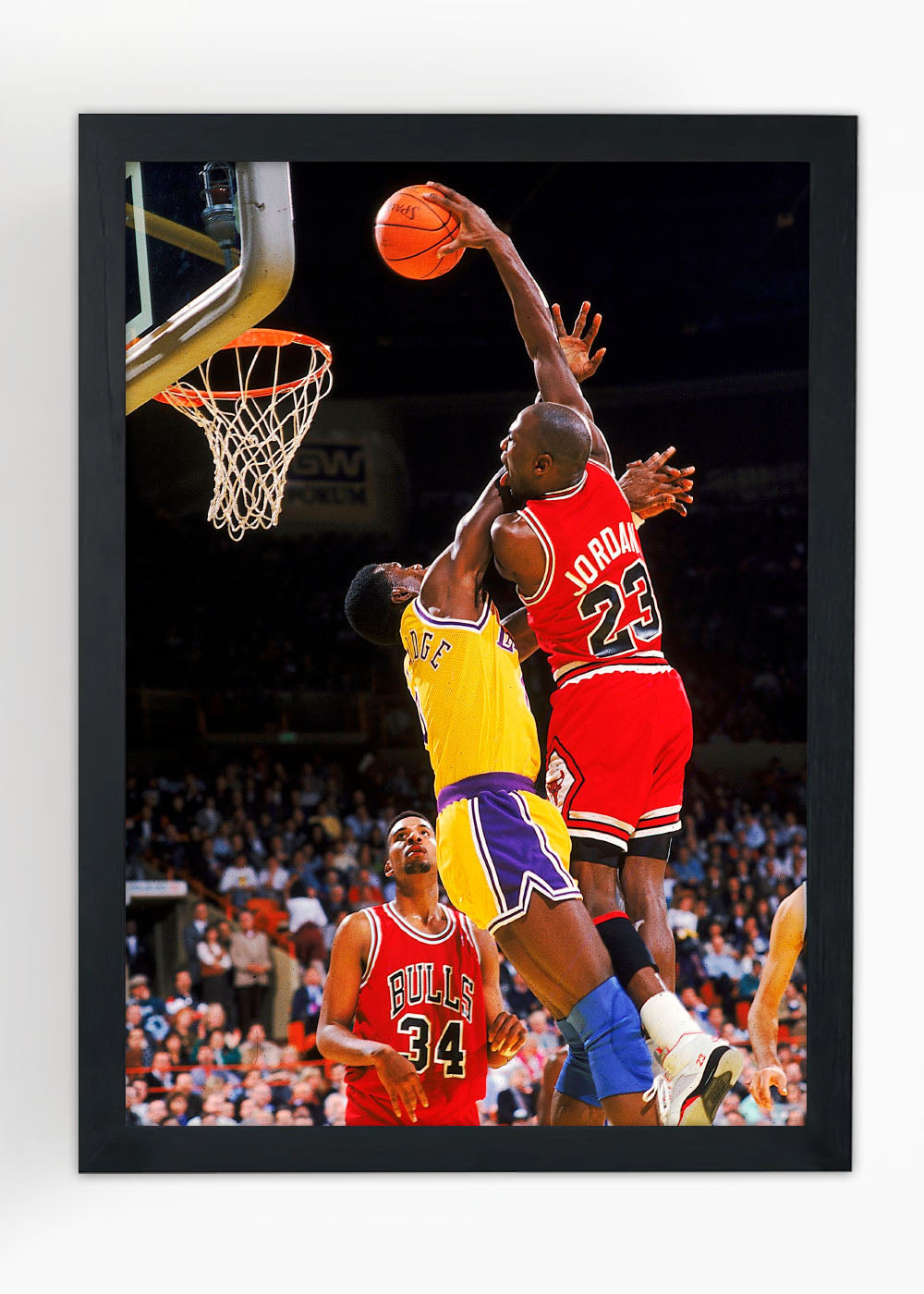 Quadro Michael Jordan Chicago Bulls - Com vidro
