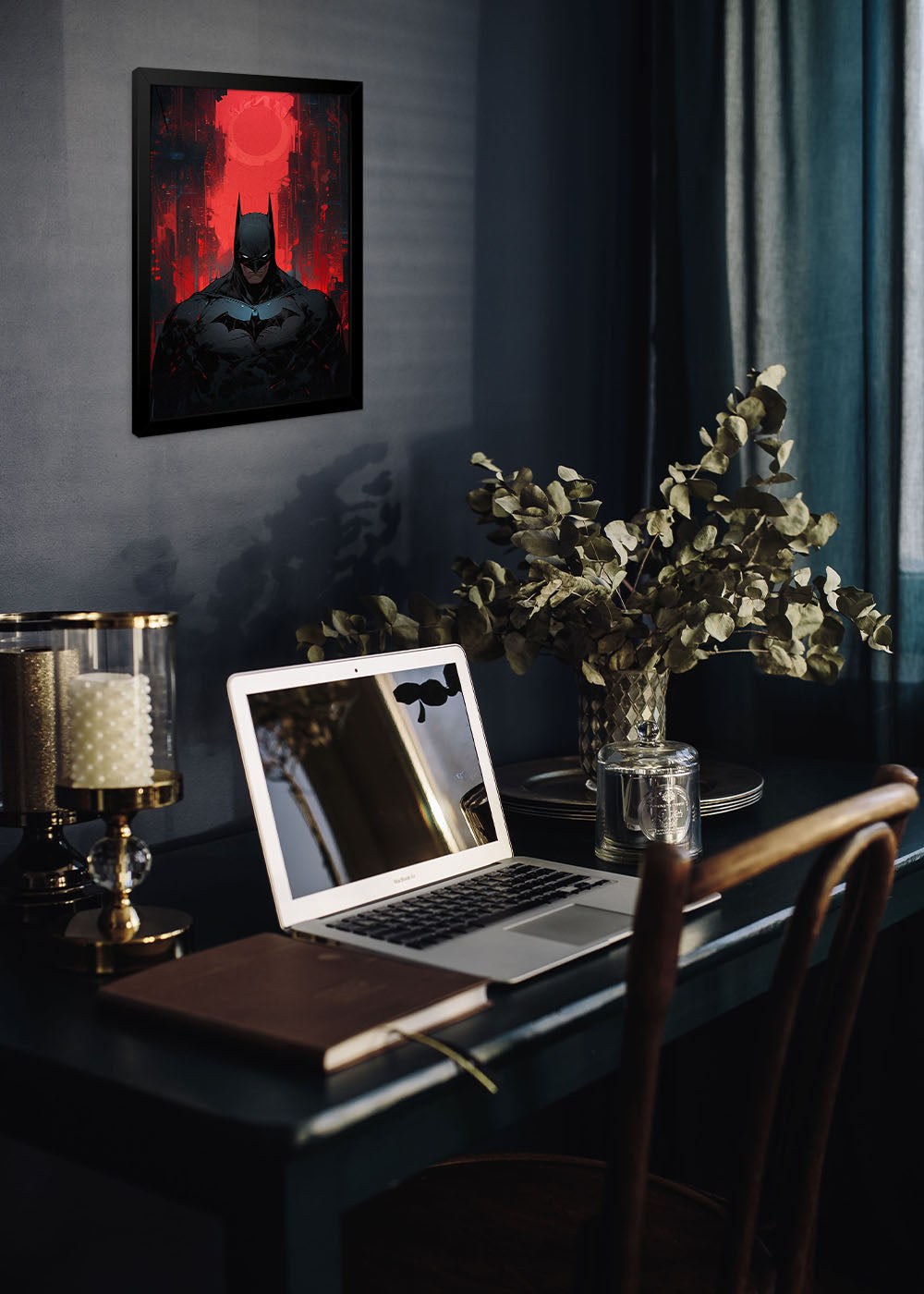 Quadro Decorativo Batman - DC - Com vidro