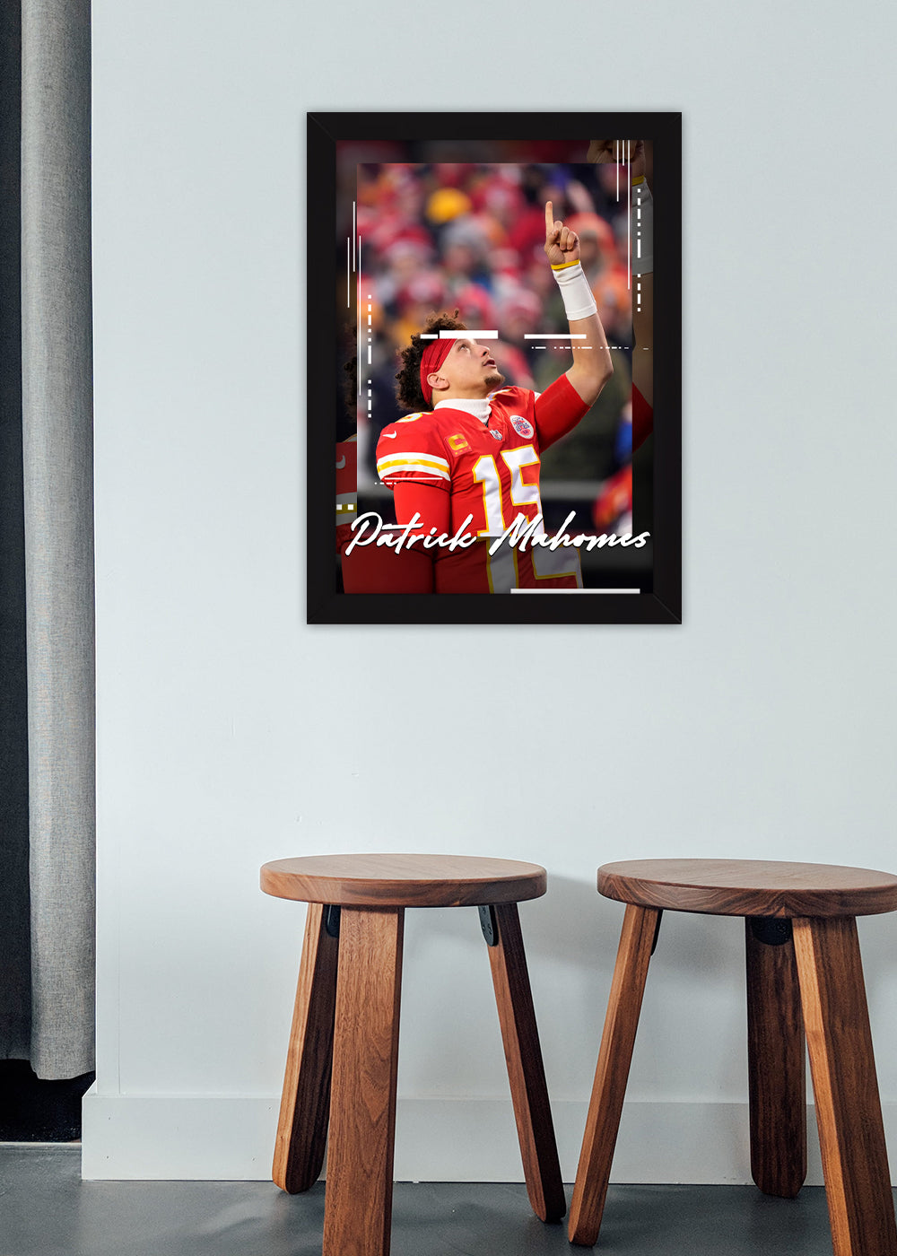 Quadro Decorativo Patrick Mahomes