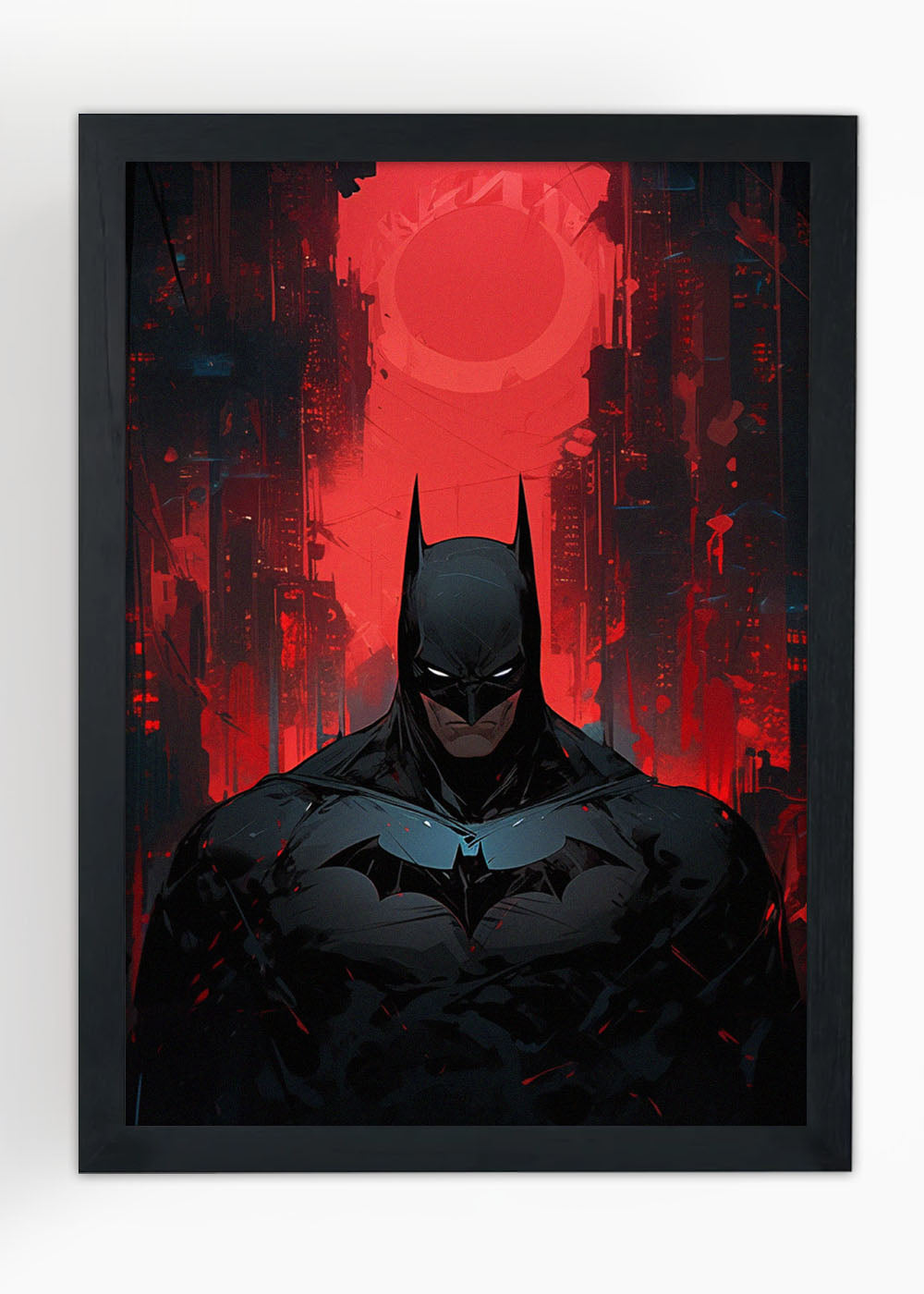 Quadro Decorativo Batman - DC - Com vidro