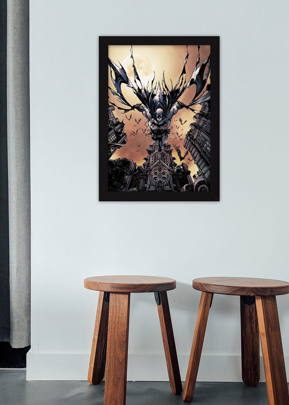Quadro Decorativo Batman - DC - Com vidro