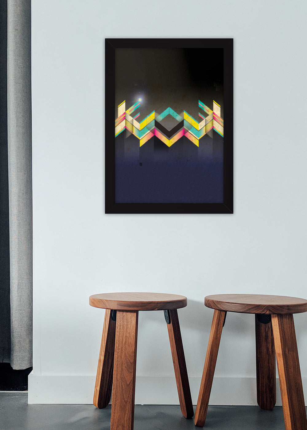 Quadro Abstrato - Com vidro