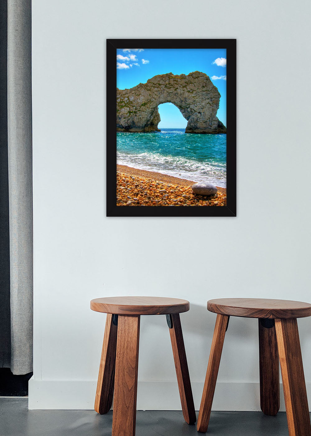 Quadro Paisagens A pedra da esperança - Com vidro