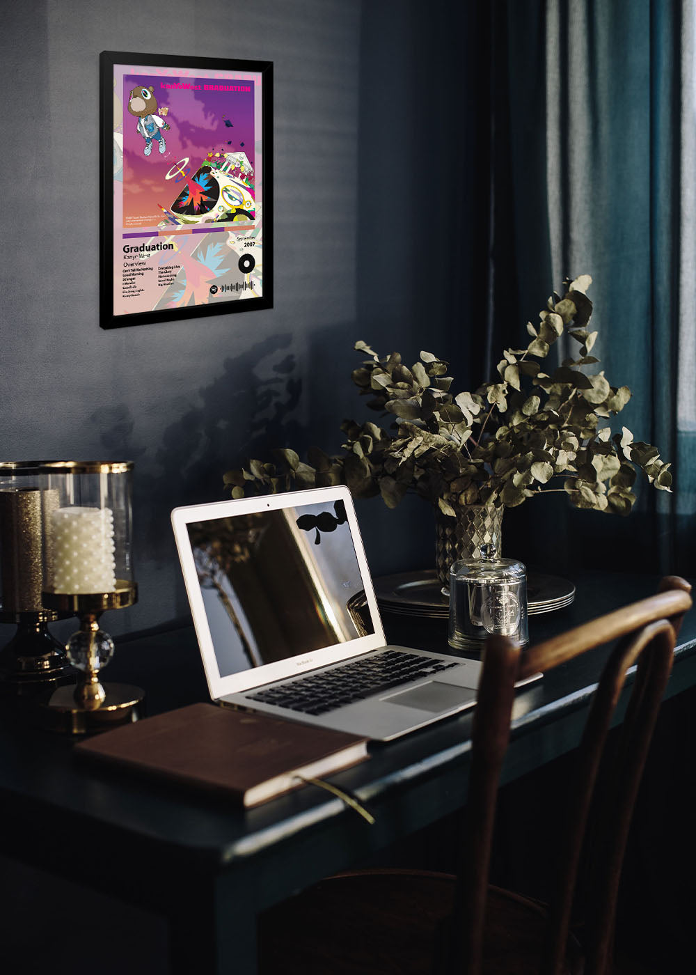 Quadro Decorativo Graduation - Kanye West