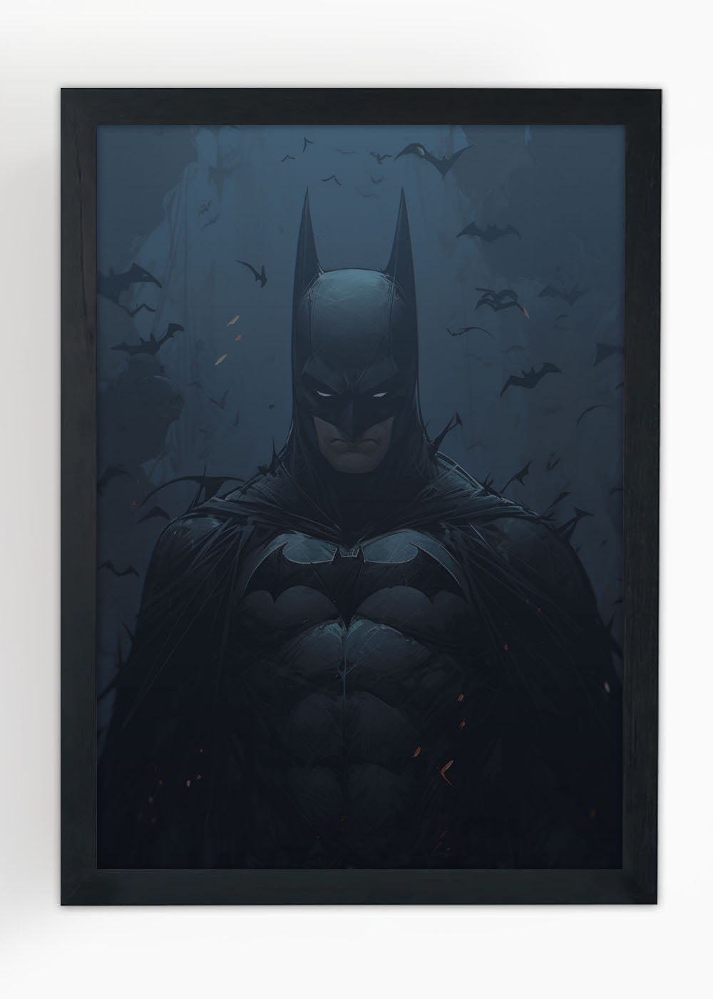 Quadro Decorativo Batman - DC - Com vidro