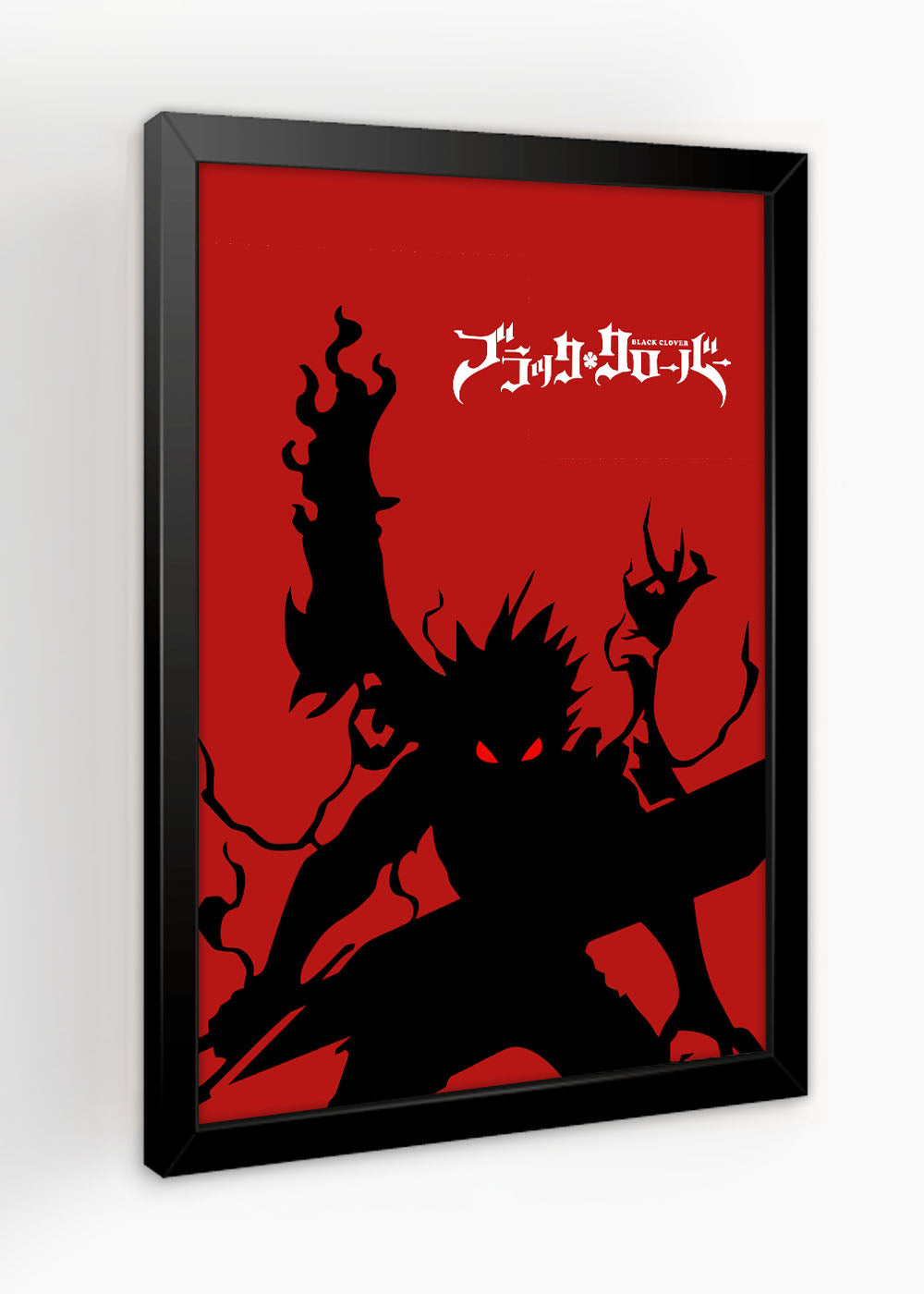 Quadro Black Clover - Com vidro