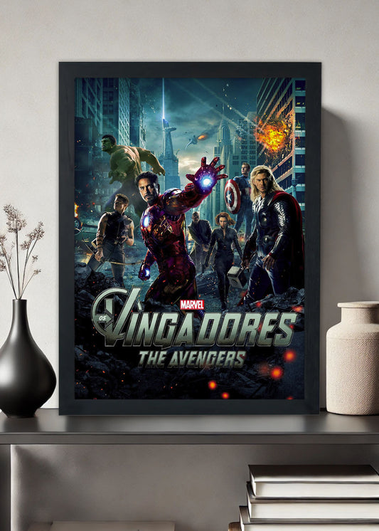 Quadro The Avengers | Marvel's Avengers - Com vidro
