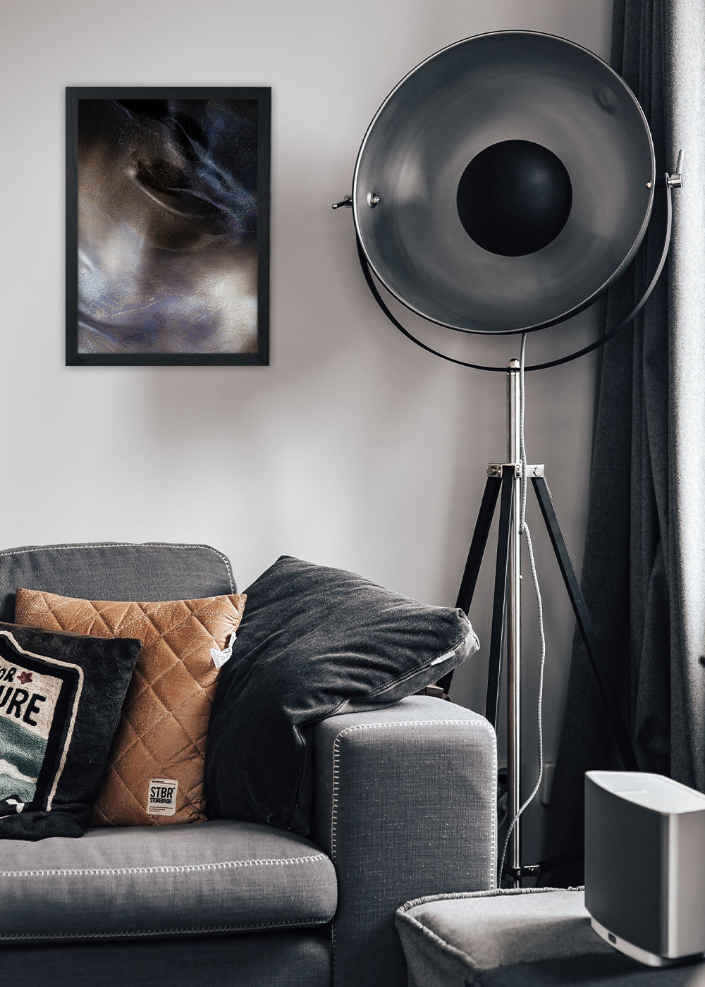 Quadro Decorativo A beleza do desconhecido - Com vidro