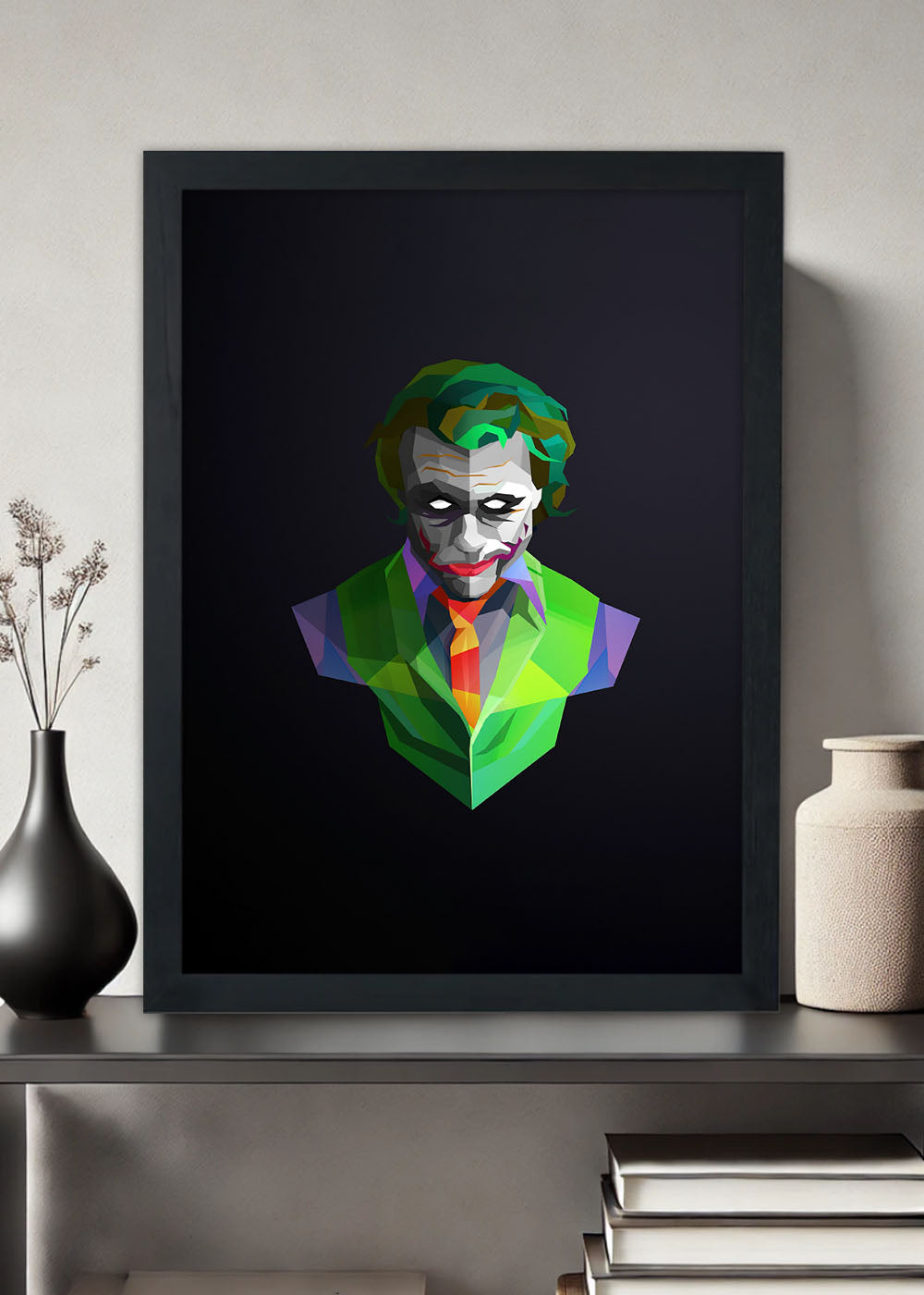 Quadro Decorativo Coringa - DC - Com vidro