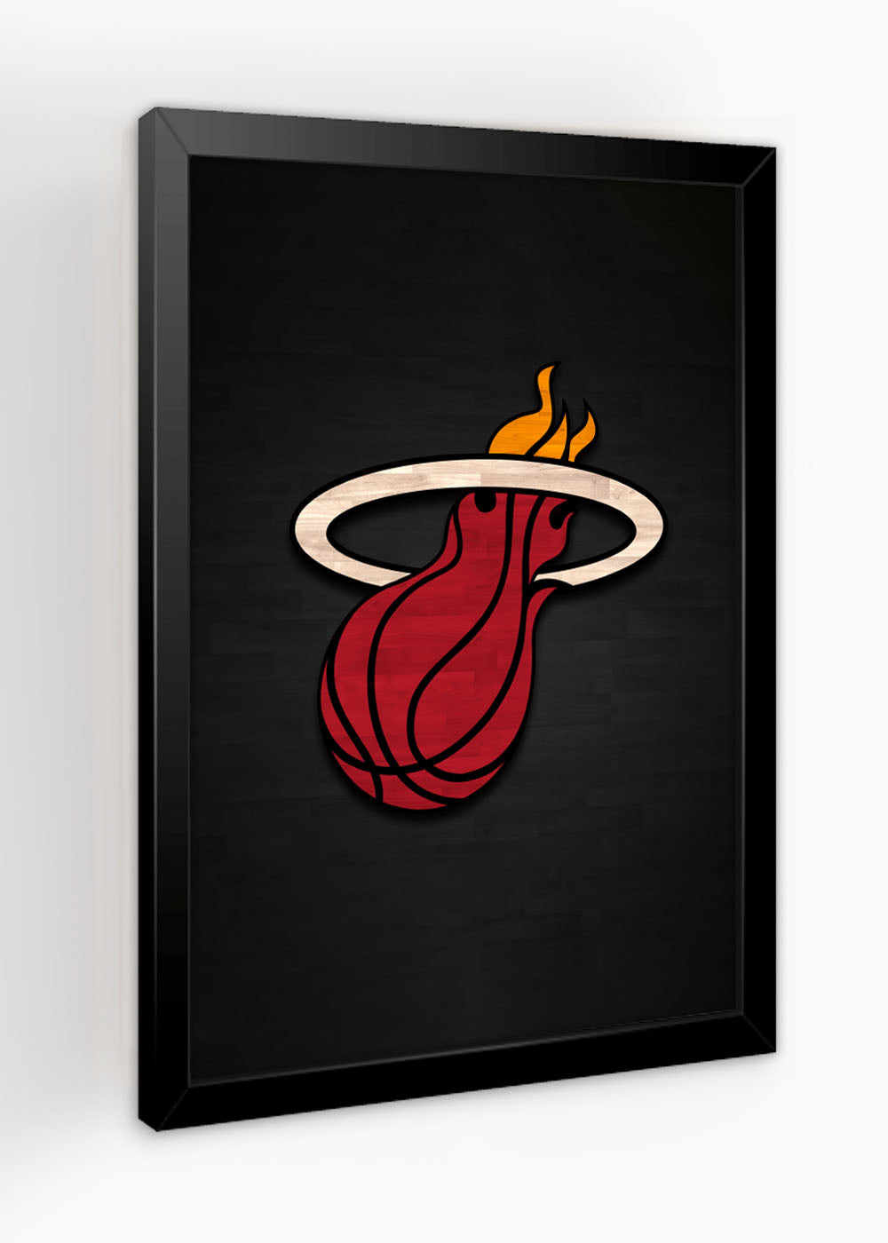 Quadro Time Miami Heat - Com vidro