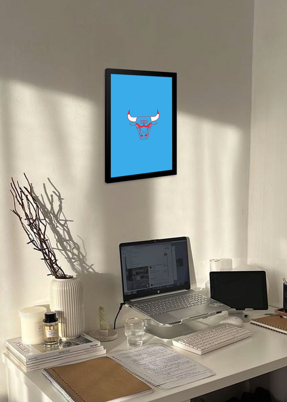 Quadro Chicago Bulls - Com vidro