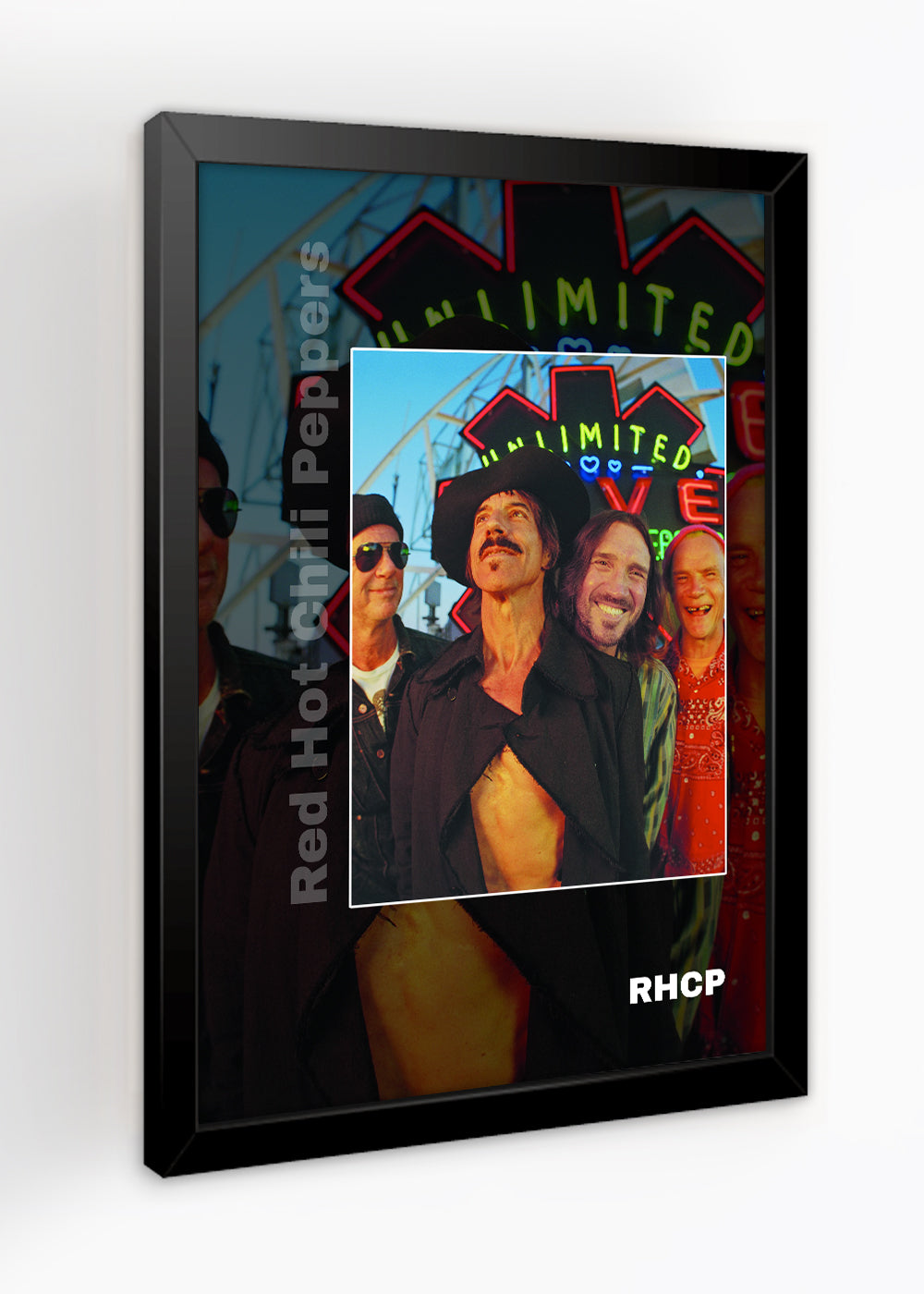 Quadro Red Hot Chili Peppers Not The One - Com vidro