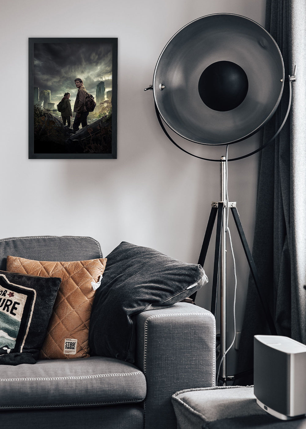 Quadro The Last of Us Missão - Com vidro