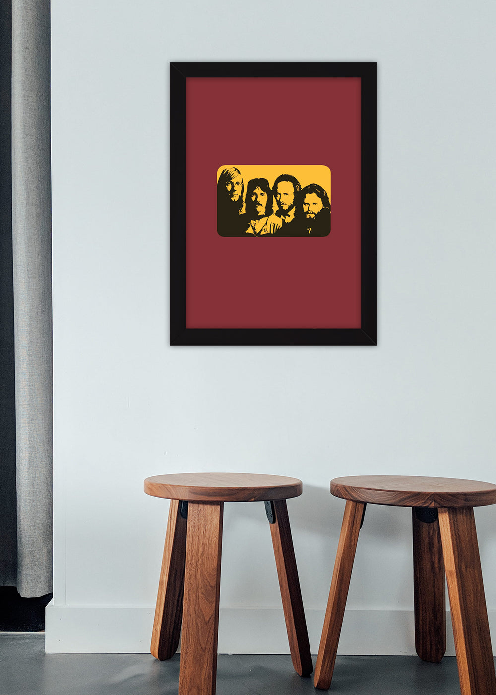 Quadro The Doors Wine - Com vidro