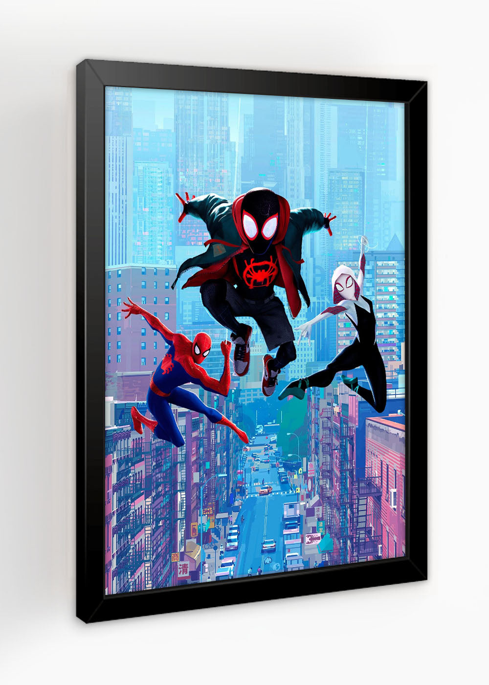 Quadro Decorativo Heroi Marvel - Homem Aranha - Com vidro