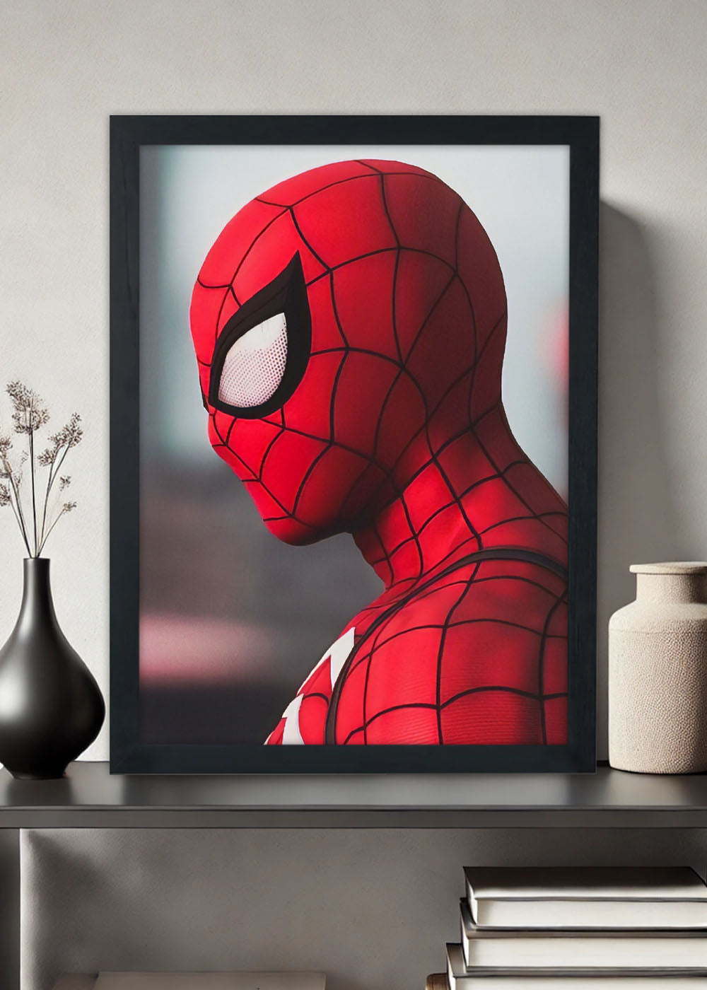 Quadro Homem-aranha city - Com vidro