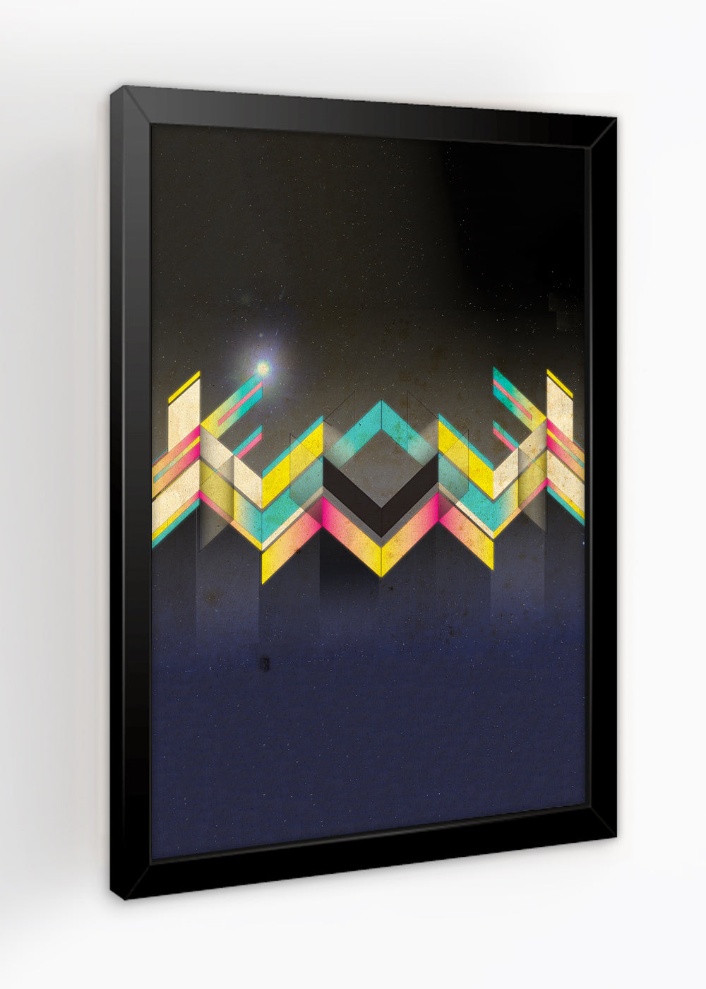 Quadro Abstrato - Com vidro