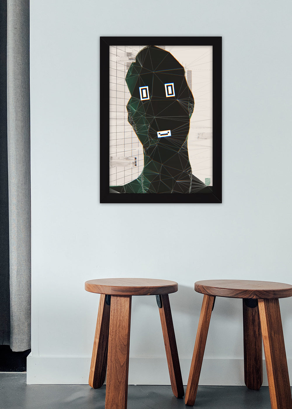 Quadro Decorativo O caos - Com vidro