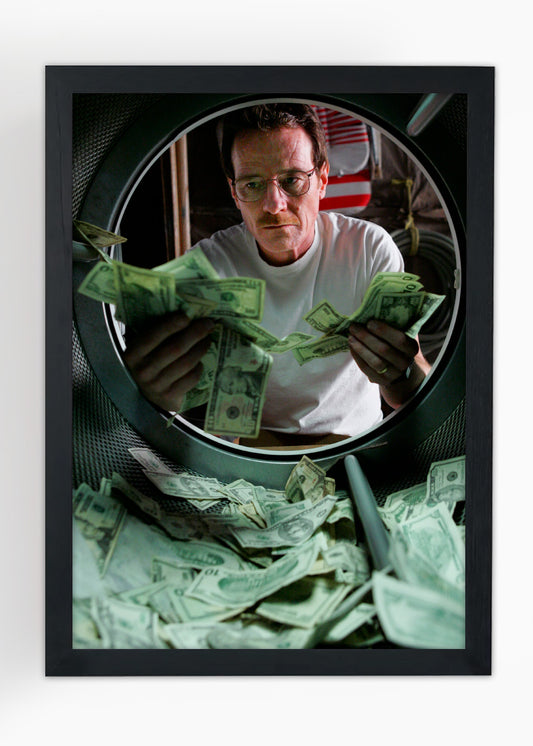 Quadro Breaking Bad Walter White - Com vidro