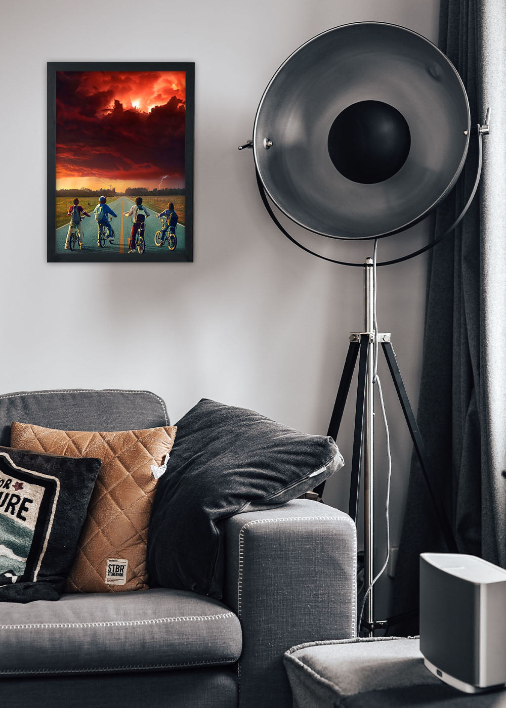 Quadro Stranger Things - Com vidro